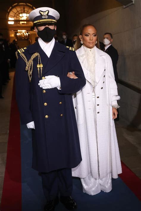 jennifer lopez chanel|Jennifer Lopez Chose Suffragette White For Her Inauguration .